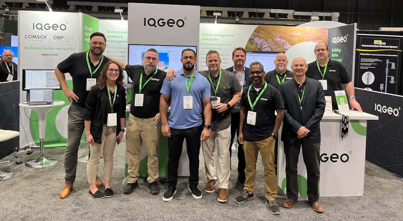 Building today’s FTTx networks at ISE Expo 2023 | IQGeo